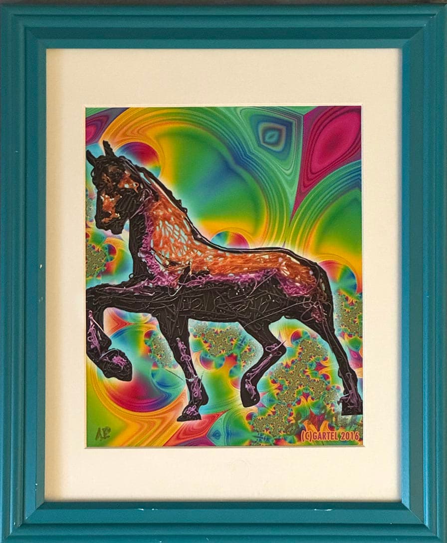 Horses - Laurence Gartel Artist Proof Series (2016) - Image