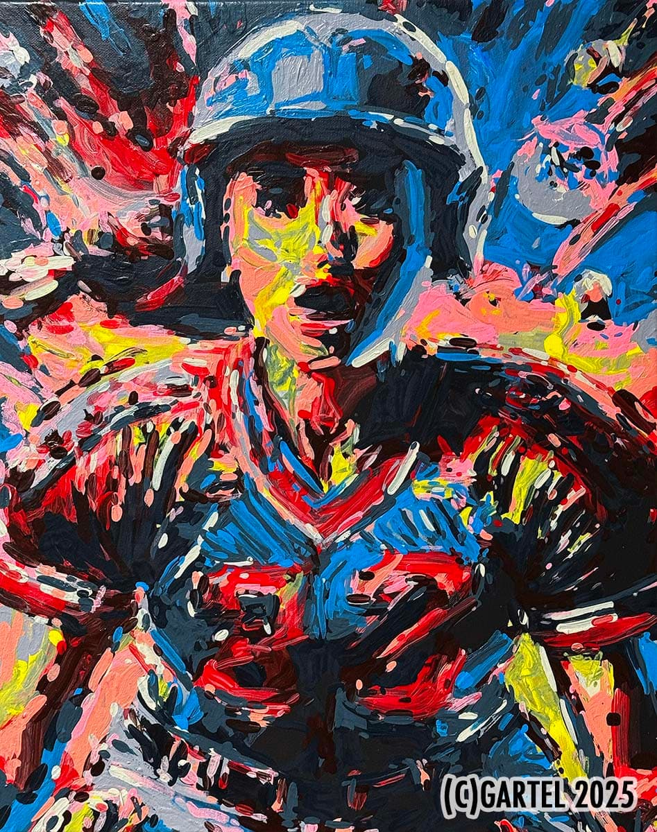 Laurence Gartel: Artificial Intelligence & Robotic Painting - Image