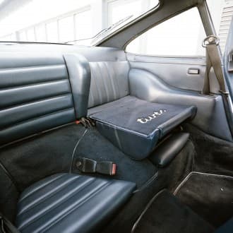 Porsche 930 Backseat Image