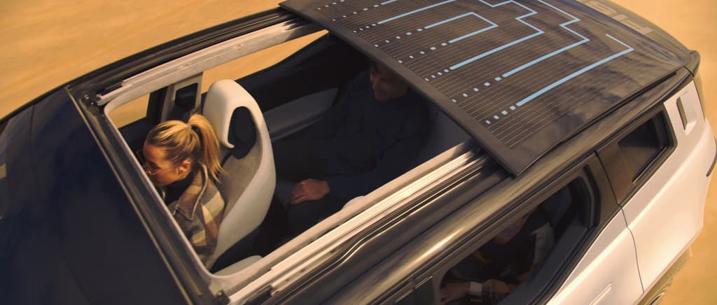 EV Fisker Open Roof Image